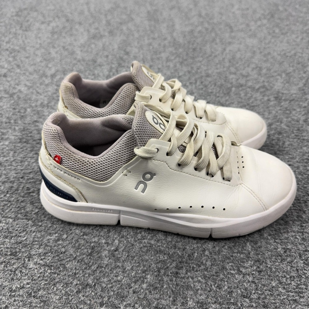 On The Roger Advantage Shoes Womens Size 6 White Tennis Sneakers 48.98965